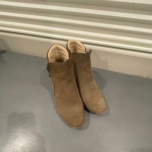 Apri Italian Shoe Maker Suede Booties